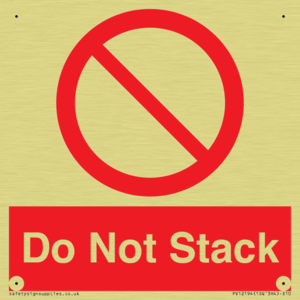 Do Not Stack 